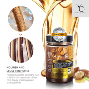 Argan Oil Hair Mask – Anti Hair Falls & Shine Treatment for Dry
