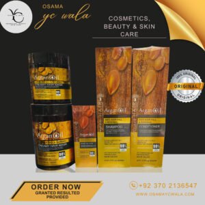 Argan Oil Hair Care Shampoo Conditioner Serum And Hair Mask Anti Hair Fall & Renewal 900ml
