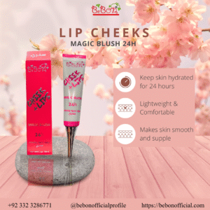 BEBON Cheeks+ lips Magic Blush 24h (BUY 1 GET 1 FREE)