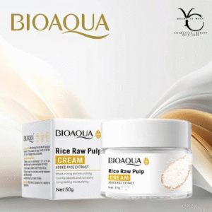 BIOAQUA Rice Raw Pulp Cream – Skin Brightening, Moisturizing & Anti-Aging Face Cream