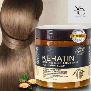 Keratin Hair Mask – Deep Repair, Smoothing & Nourishing Treatment for Damaged Hair