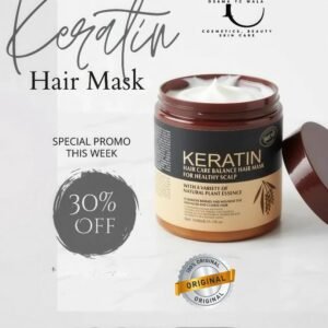 Keratin Hair Mask – Deep Repair, Smoothing & Nourishing Treatment for Damaged Hair